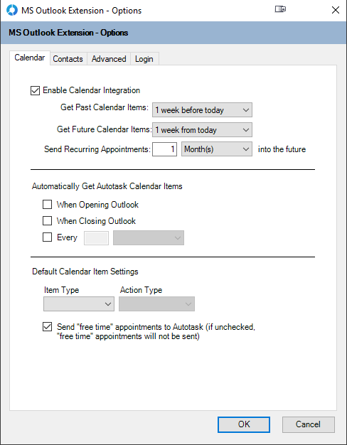 autotask outlook add ins