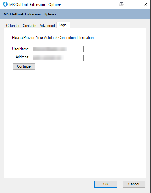 autotask outlook add ins